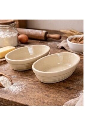Mason Cash Church Gresley Two Pudding Bowls (Basins)